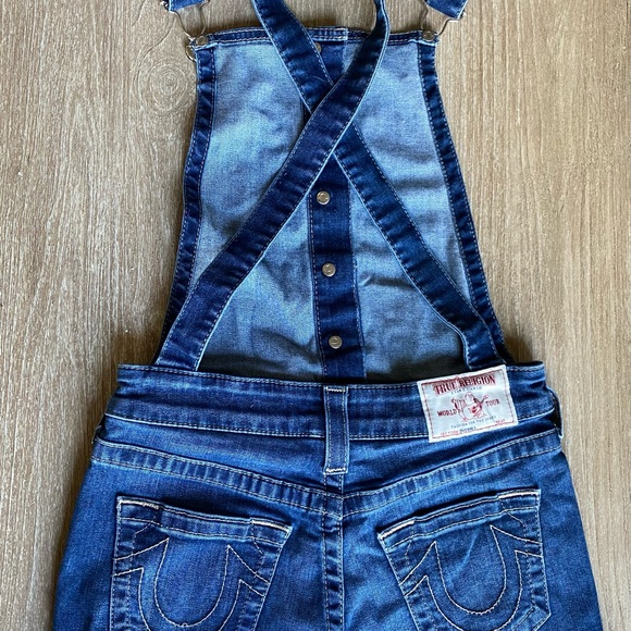 True Religion Overall Shorts XS - Picture 3 of 3